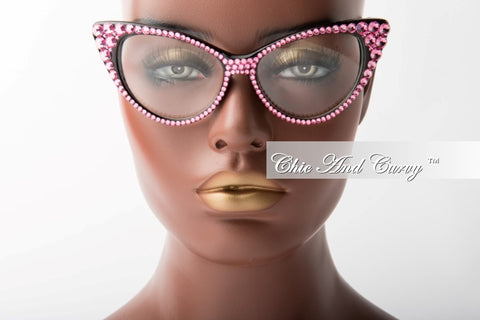 Final Sale Glasses in  Pink Crystal 8869 CL